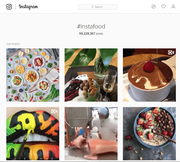 Top Ten Instagram Food Hashtags