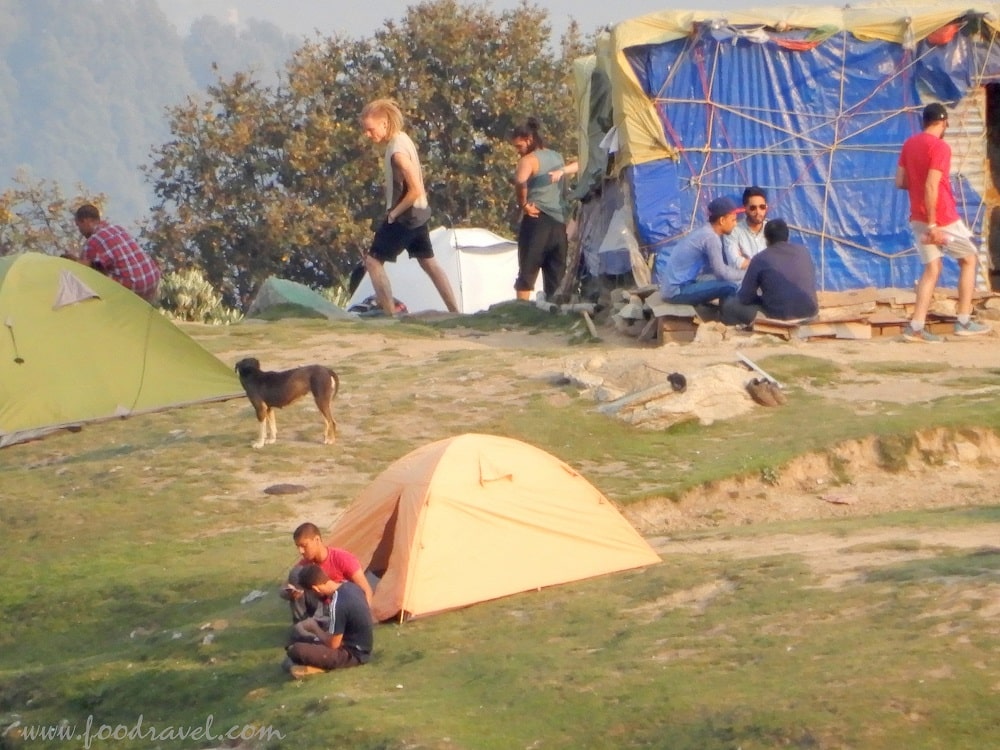 My First Time Camping at Triund