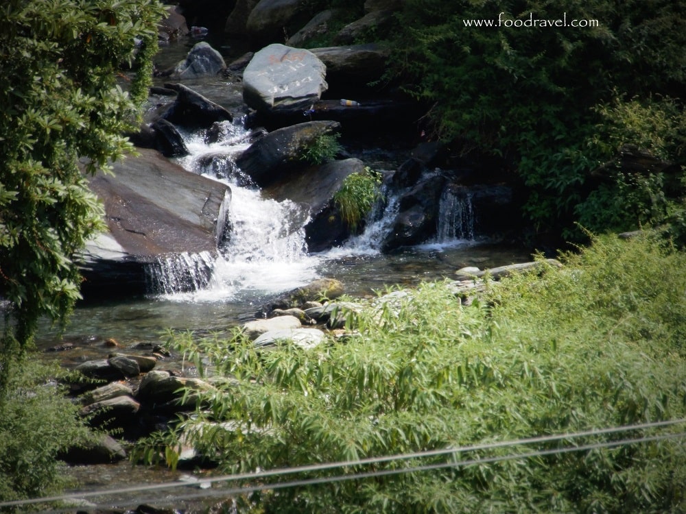 Trekking to Bhagsu Nag Waterfall