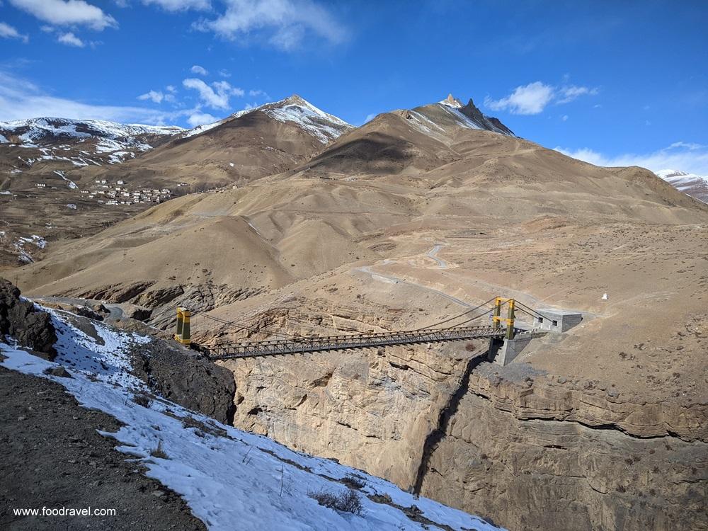 chicham bridge spiti valley