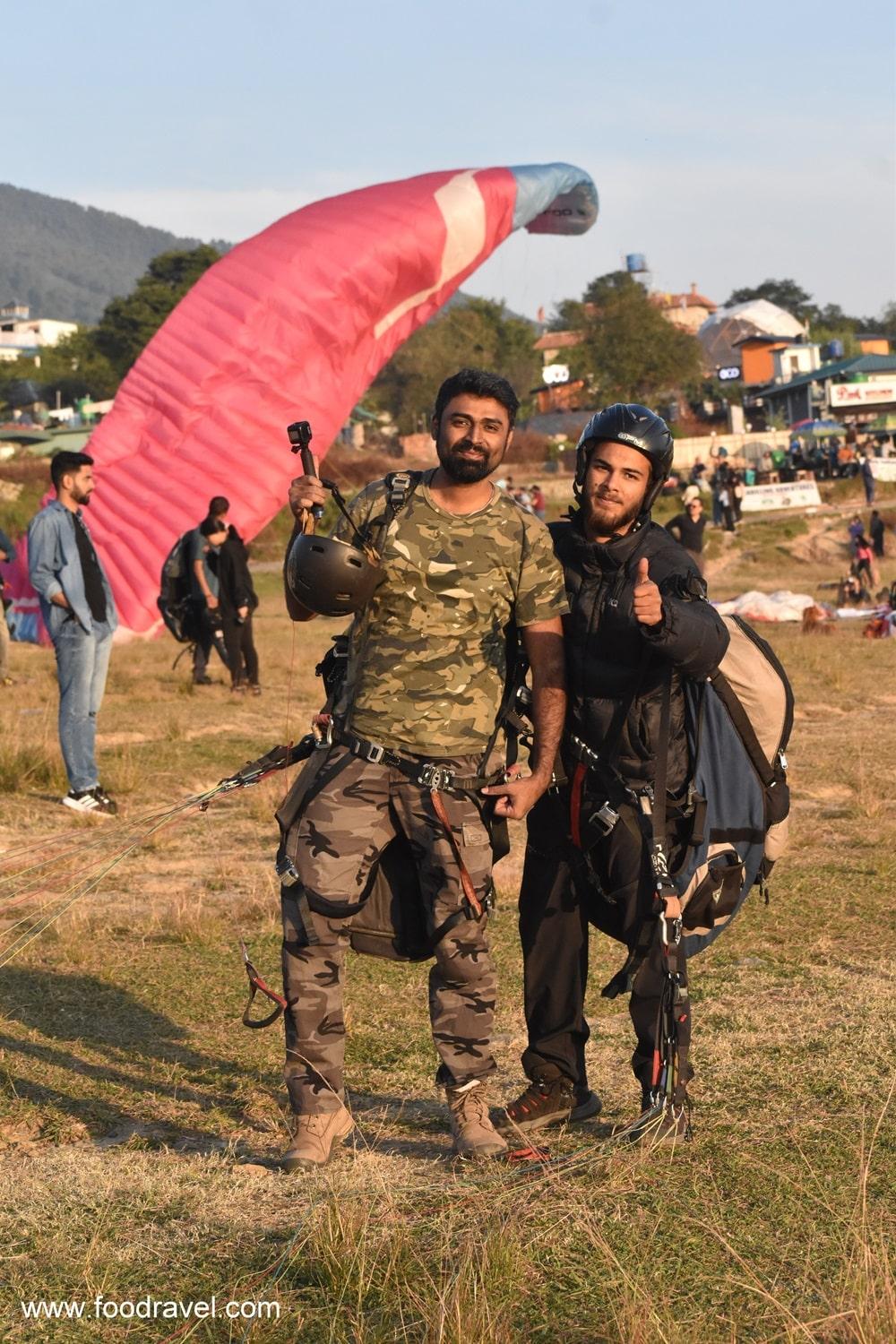 paragliding in bir