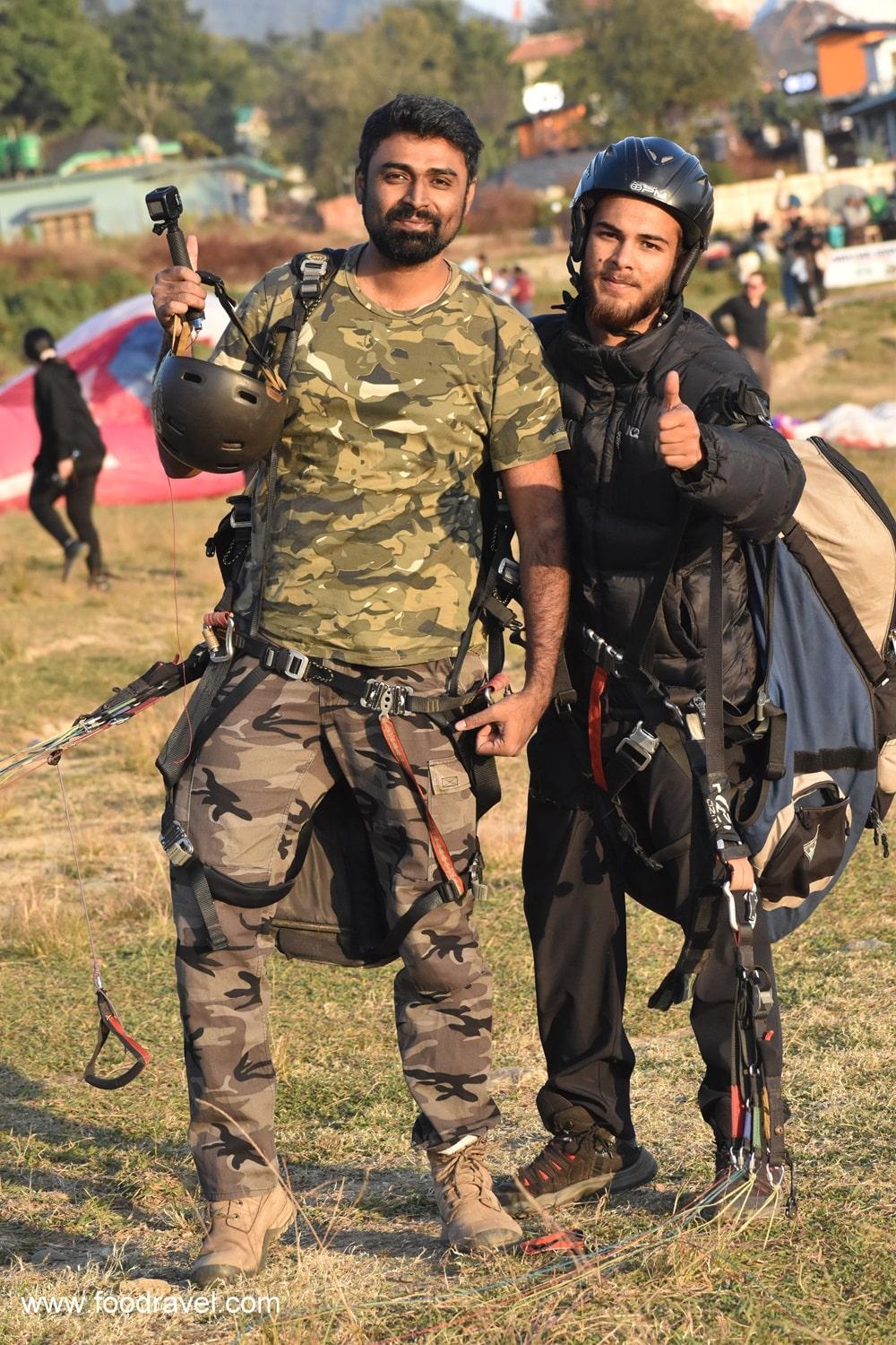 paragliding in bir