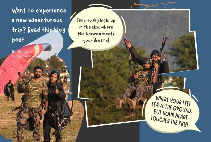 Paragliding in Bir: Experience the Thrill of Flying Amidst the Himalayas