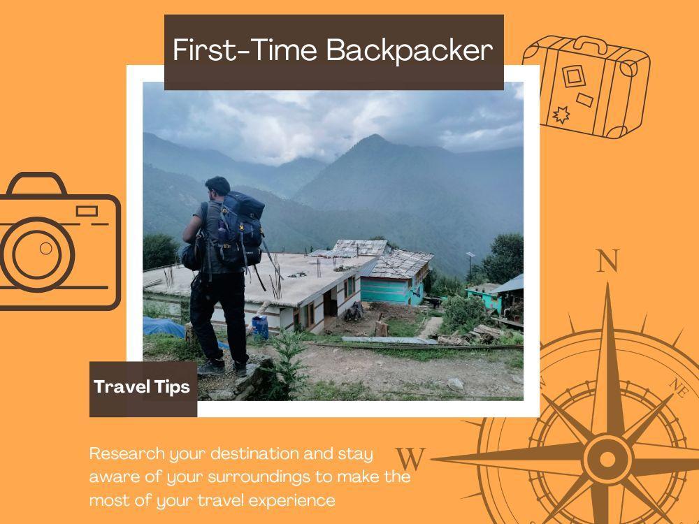 travel tips for first-time backpackers